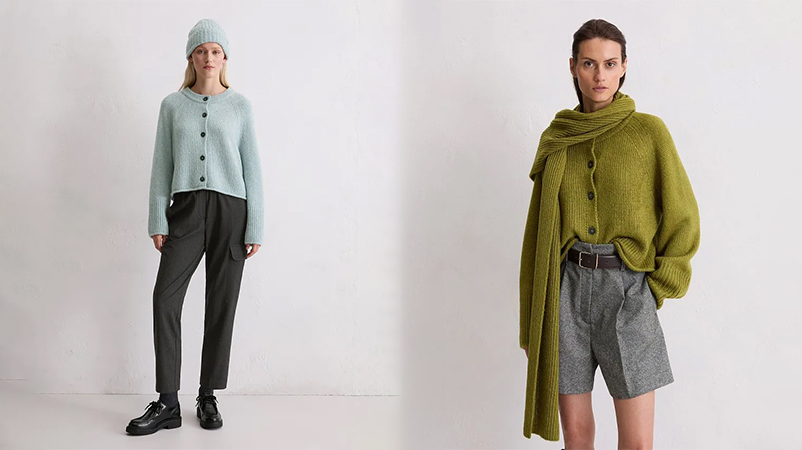 Уютные total looks: как комбинировать трикотаж разных фактур