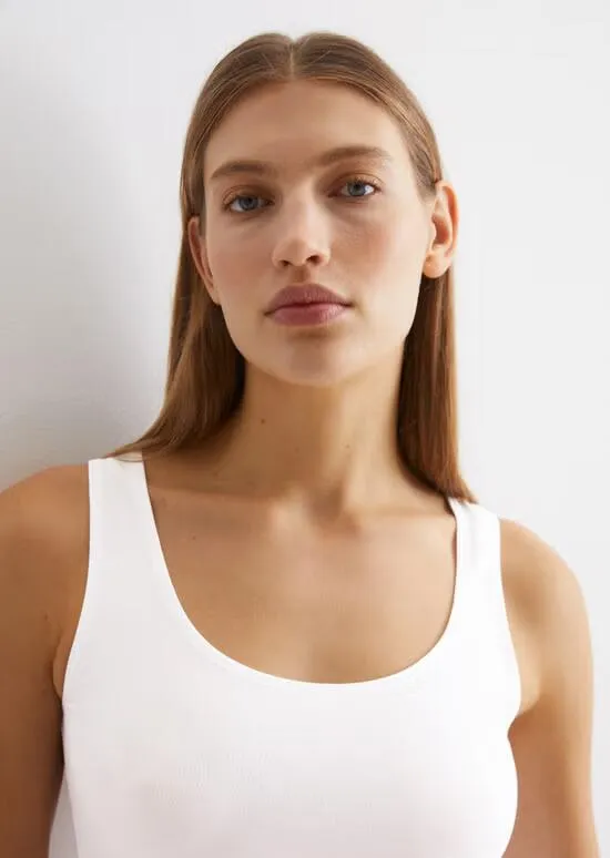 Майка из смесового хлопка Marc o'Polo - фото 1