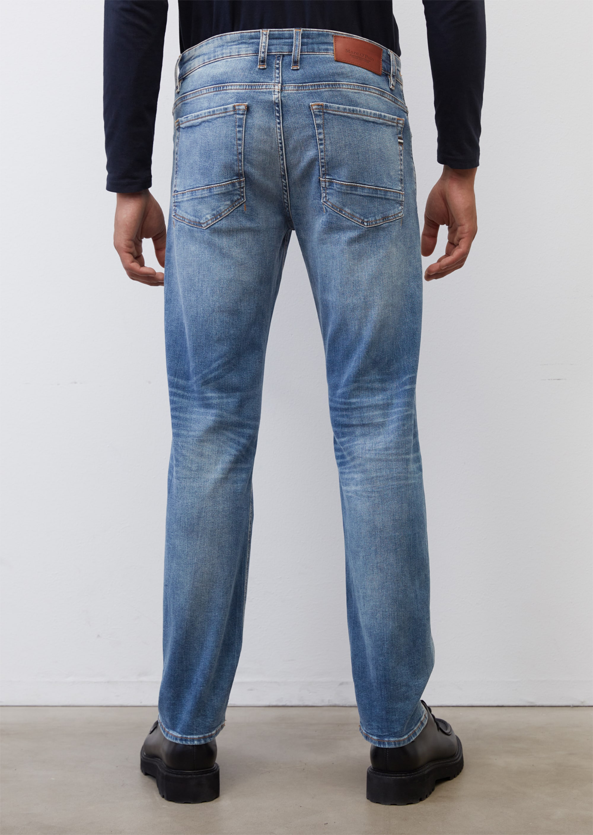 Прямые джинсы KEMI из высококачественного смеcового хлопка для мужчин Marc o'Polo