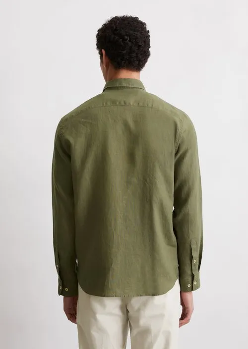 Рубашка из чистого льна Marc o'Polo - фото 2