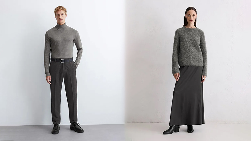 Серый вместо чёрного: новый фаворит праздничной капсулы FW25