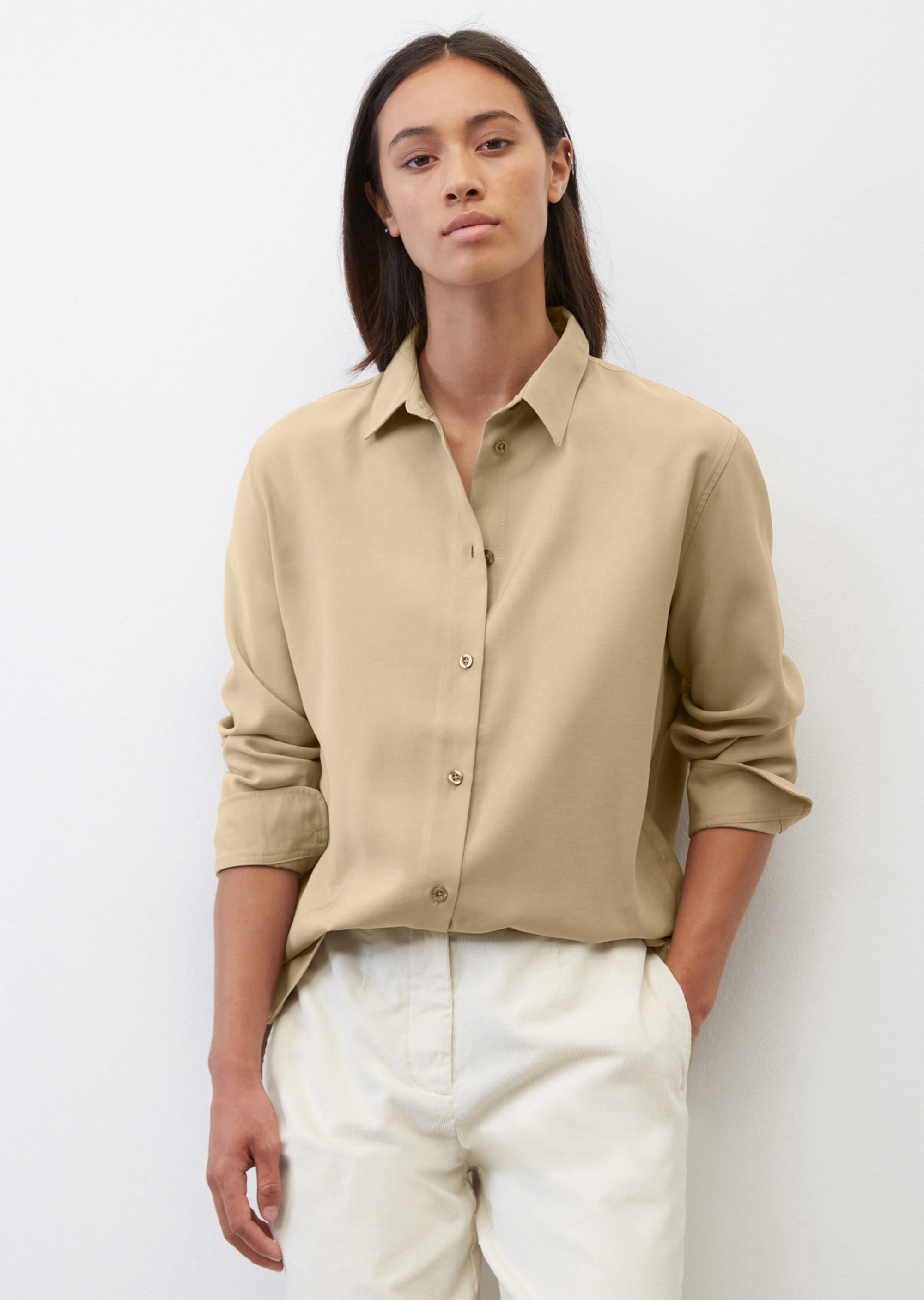 Струящаяся блузка с LENZING™ ECOVERO™ для женщин Marc o'Polo