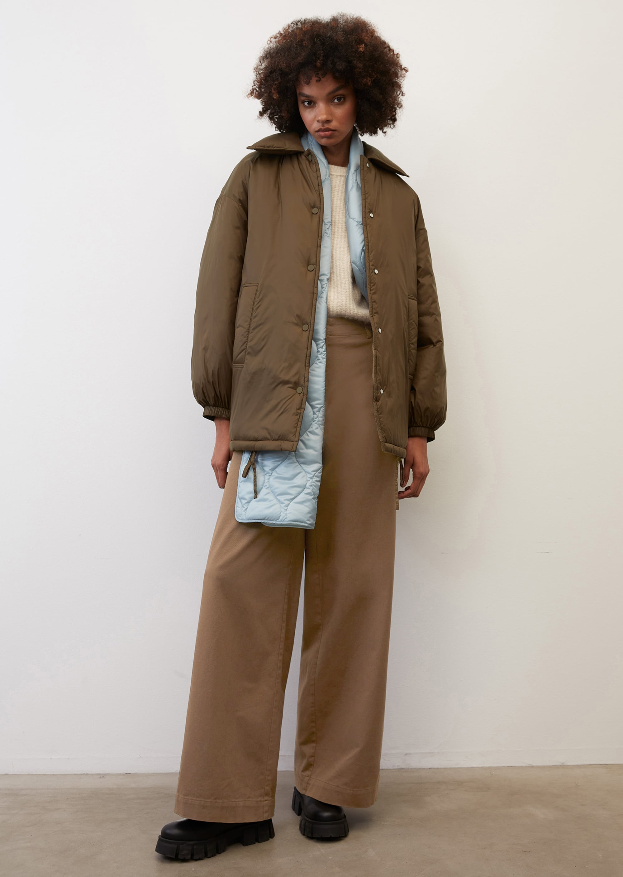 Куртка оверсайз с объёмными рукавами с утеплителем Unifi REPREVE®  для женщин Marc o'Polo