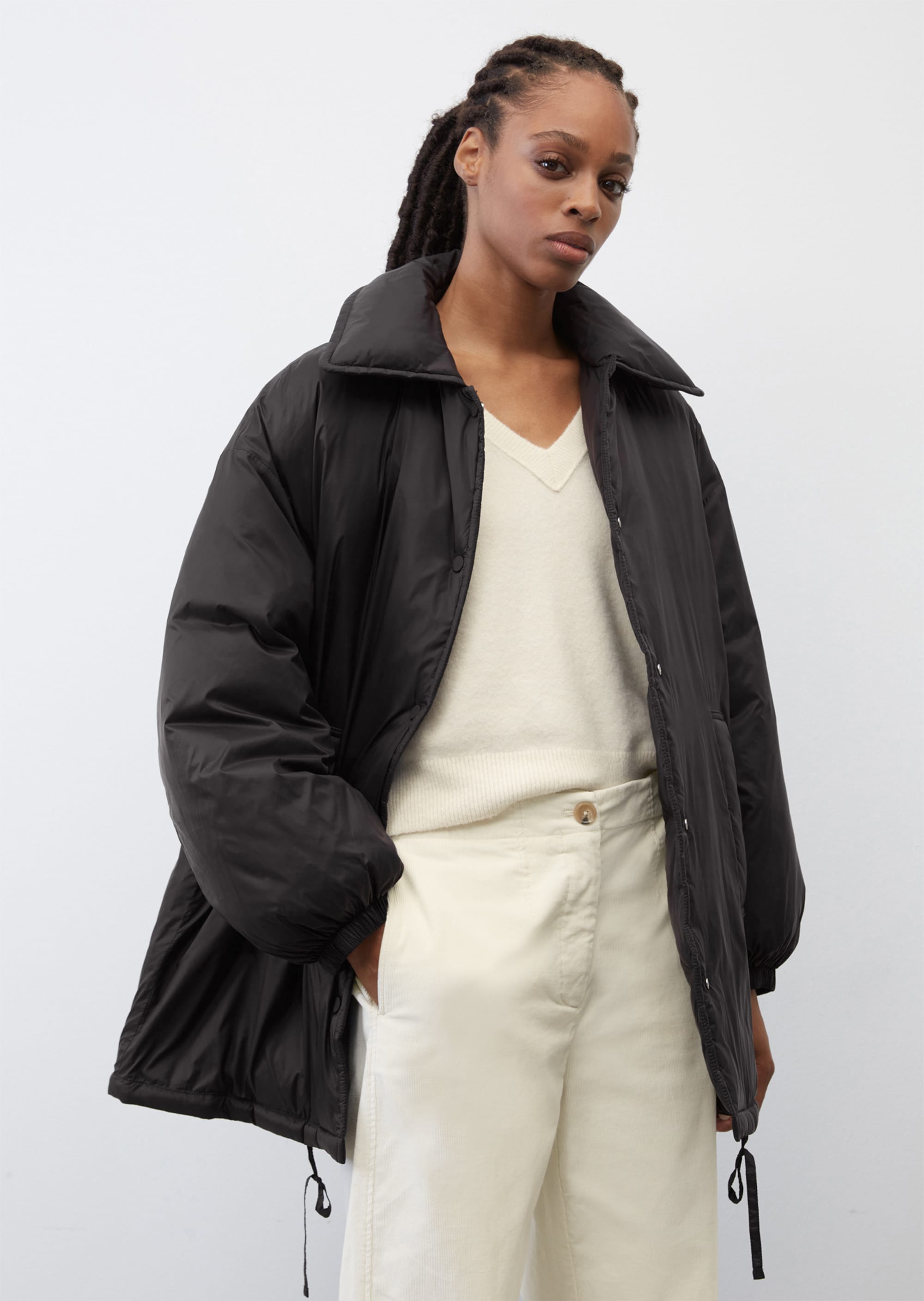 Куртка оверсайз с объёмными рукавами с утеплителем Unifi REPREVE®  для женщин Marc o'Polo