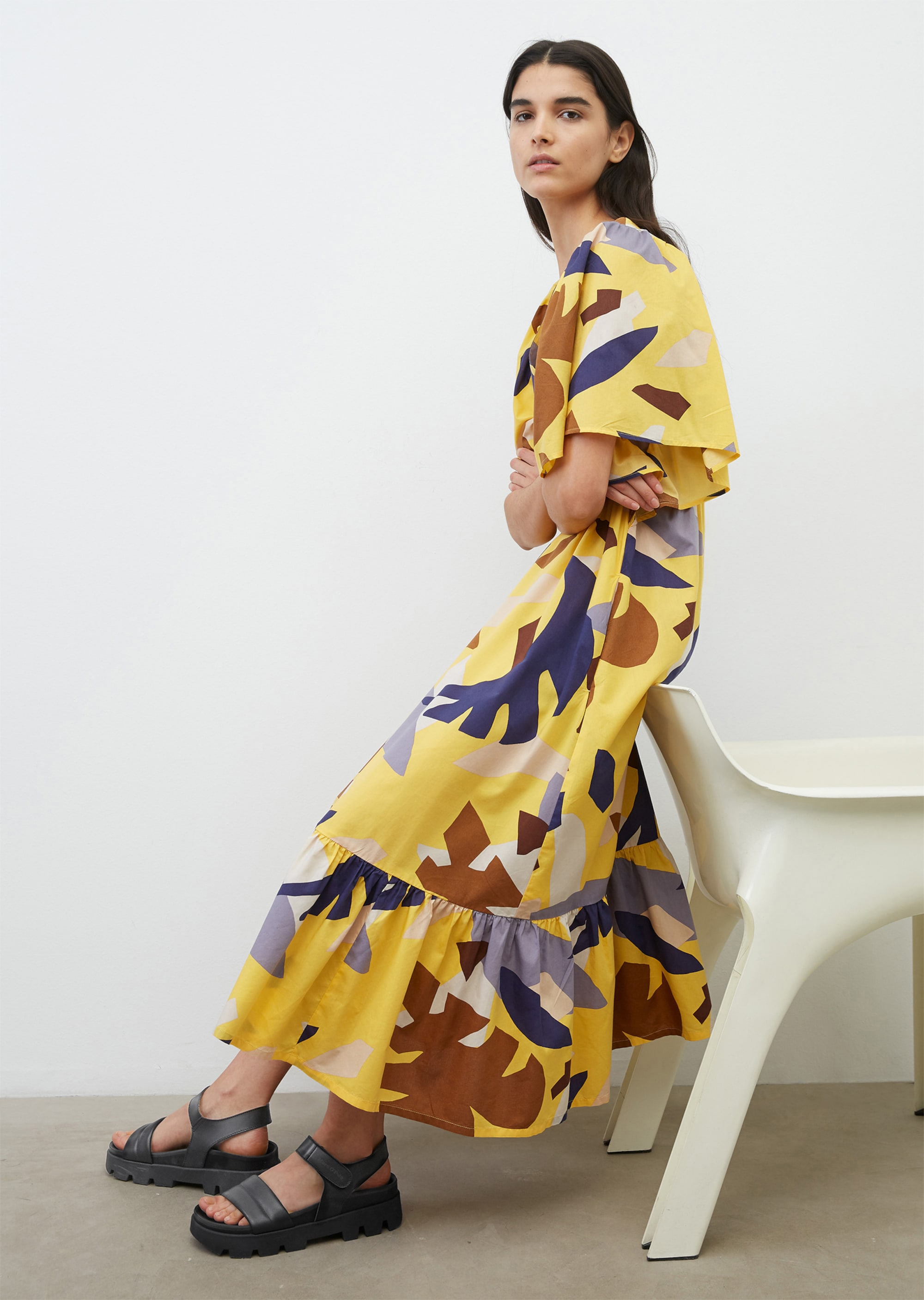 Платье миди The Art Edition с лиоцеллом Tencel™ для женщин Marc o'Polo