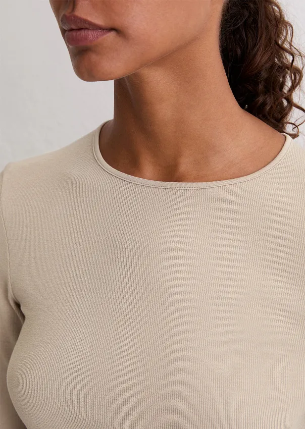 Лонгслив из смесового модала TENCEL™ Marc o'Polo - фото 4