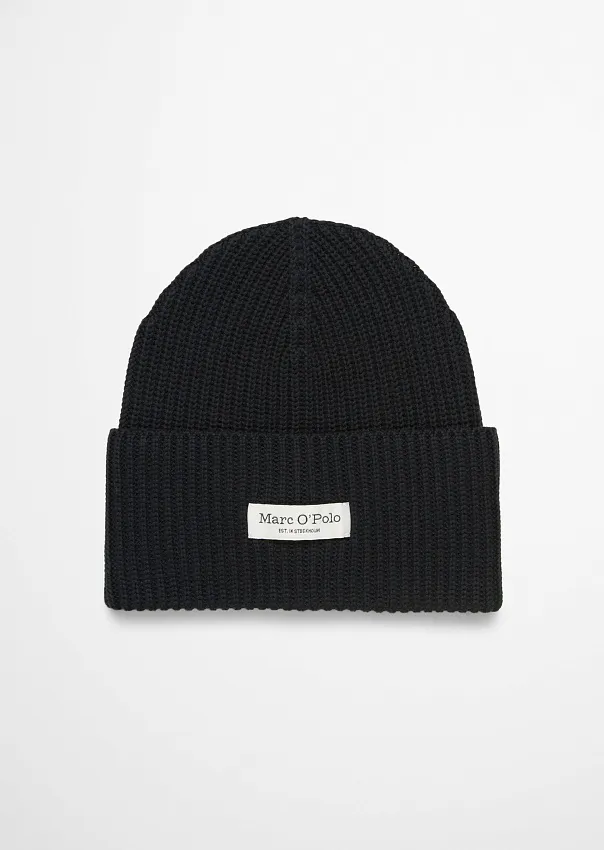 Шапка вязаная из органического хлопка Marc o'Polo - фото 1