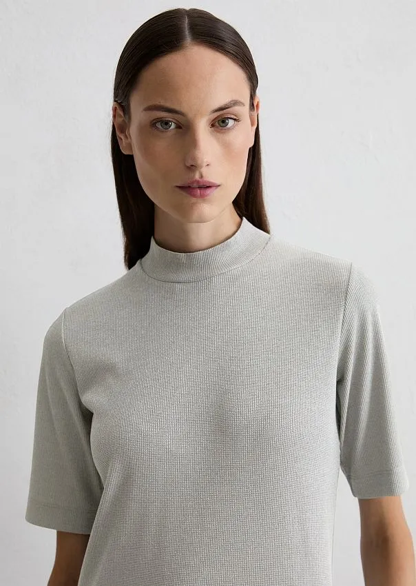 Футболка из сверкающей ткани джерси Marc o'Polo - фото 1