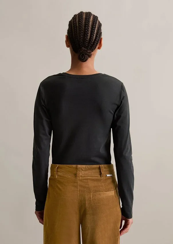 Лонгслив из смесового хлопка Marc o'Polo - фото 2