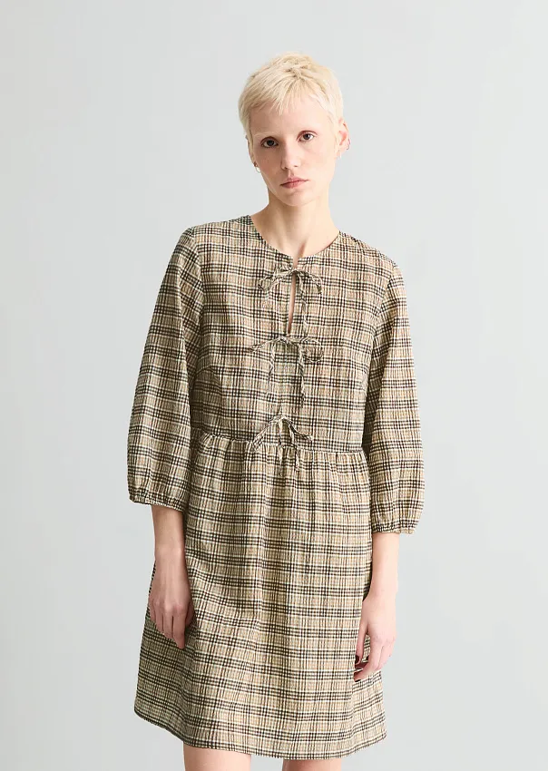 Платье из смесового хлопка