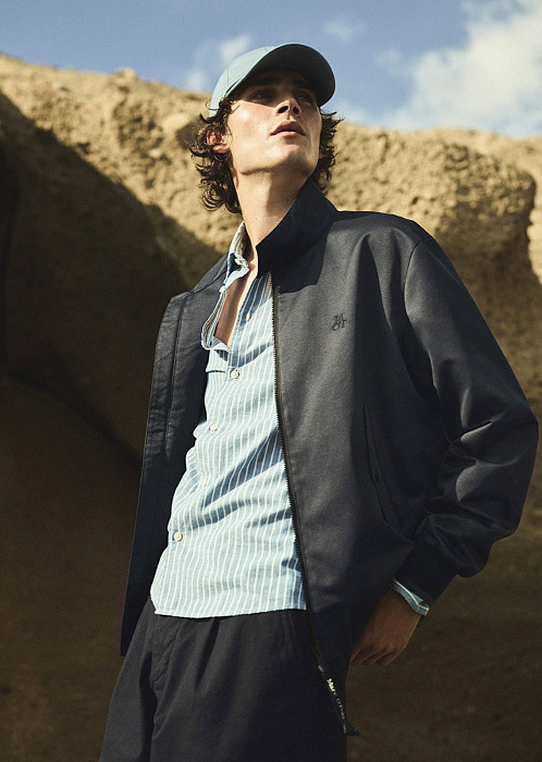 Голубой/белый