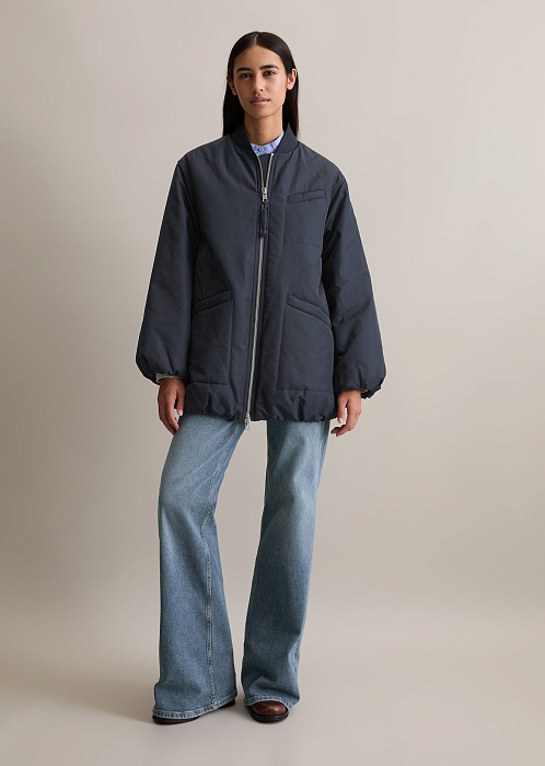 Бомбер кроя оверсайз