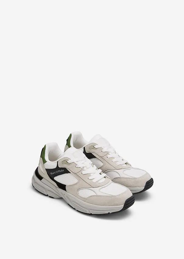 Кроссовки из воловьей кожи и сетки Marc o'Polo - фото 2