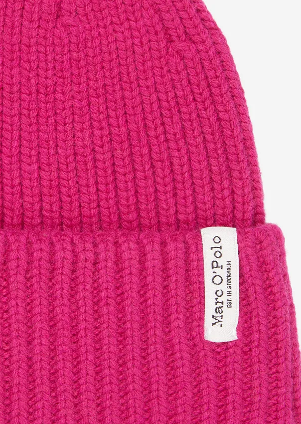 Шапка бини из мягкой смесовой шерсти Marc o'Polo - фото 2