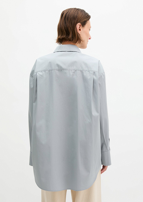 Рубашка из хлопкового поплина