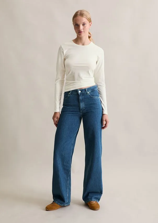 Широкие джинсы TOMMA из органического хлопка Marc o'Polo - фото 1