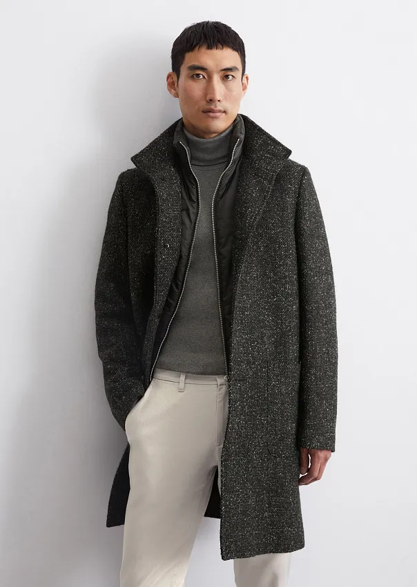 Пальто из смесовой шерсти Marc o'Polo - фото 1