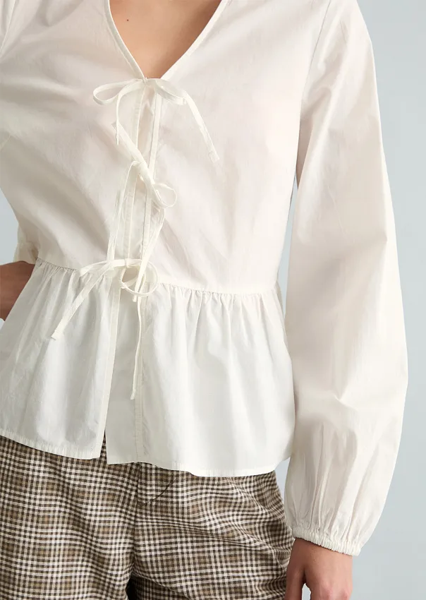 Блузка из органического хлопка