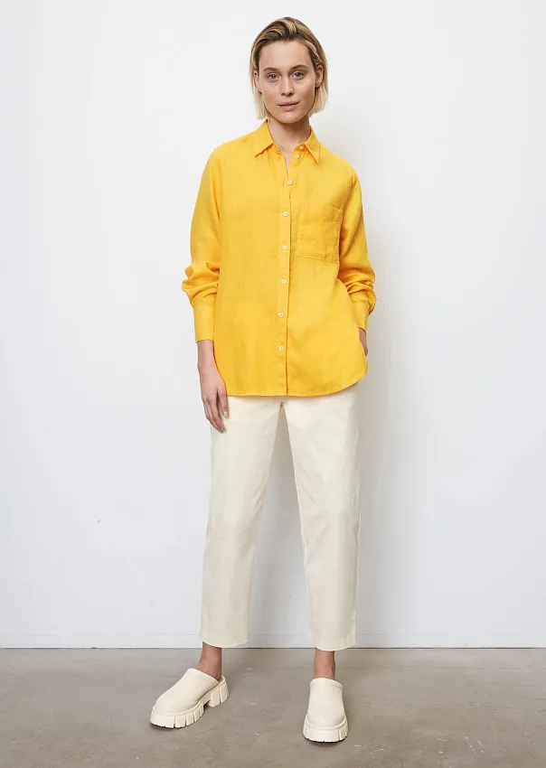 Льняная рубашка