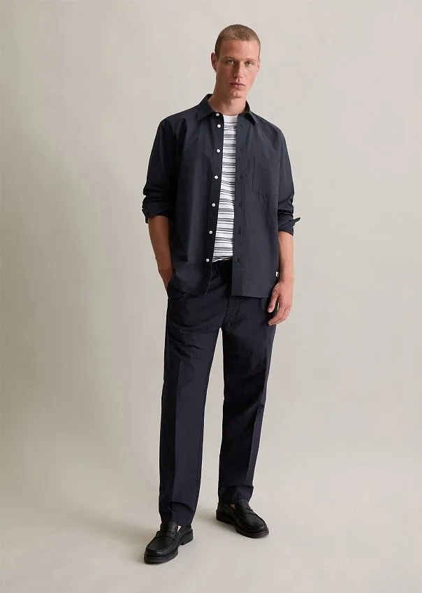 Брюки прямые из смесового хлопка Marc o'Polo - фото 1