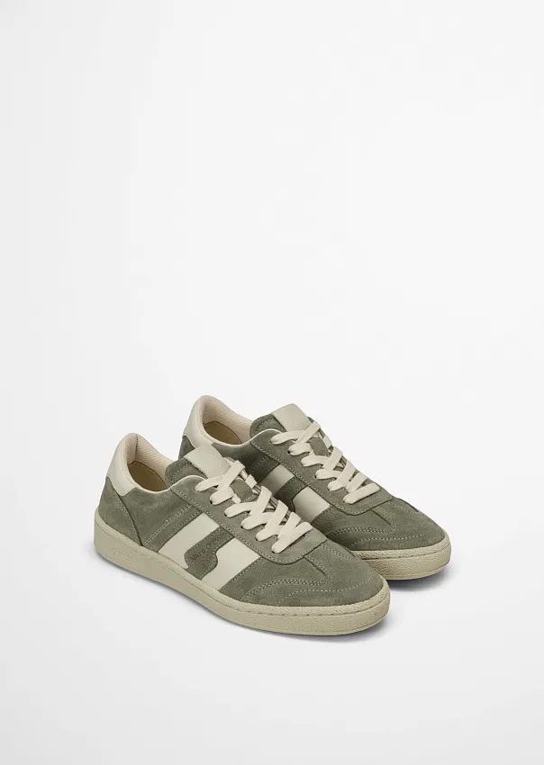 Кеды из натуральной замши