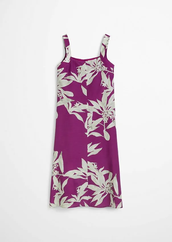 Платье из органического хлопка и вискозы