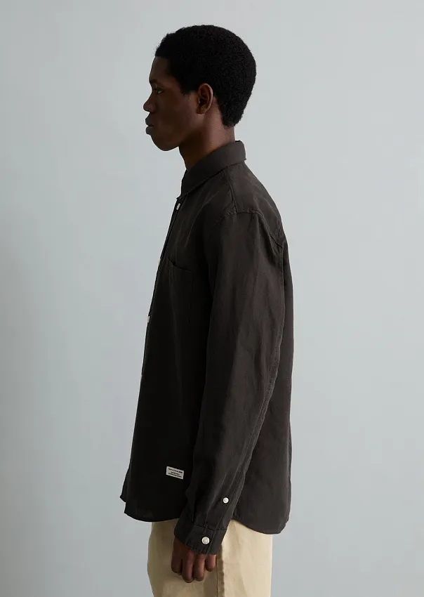 Рубашка изо льна и органического хлопка