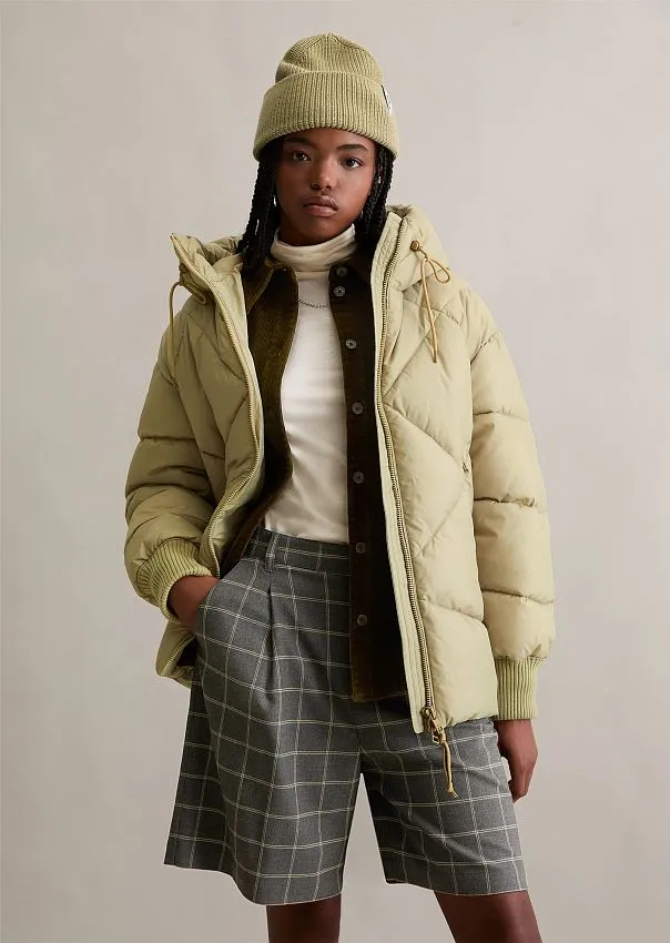 Стеганая куртка с капюшоном Marc o'Polo - фото 1