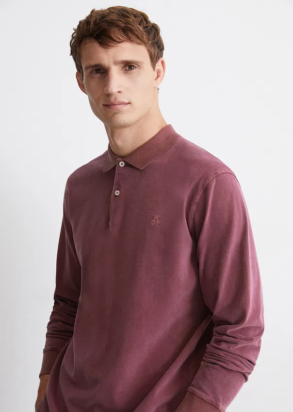 Поло с длинными рукавами