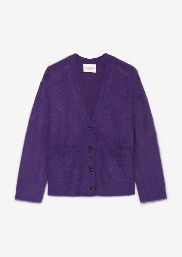 Кардиган из смесовой шерсти с мохером Marc o'Polo - фото 6