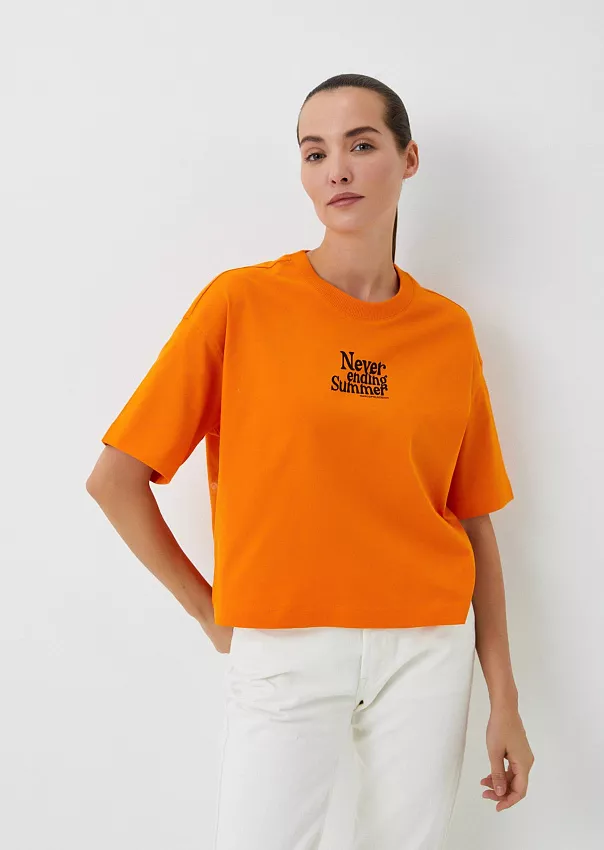 Футболка оверсайз из органического хлопка