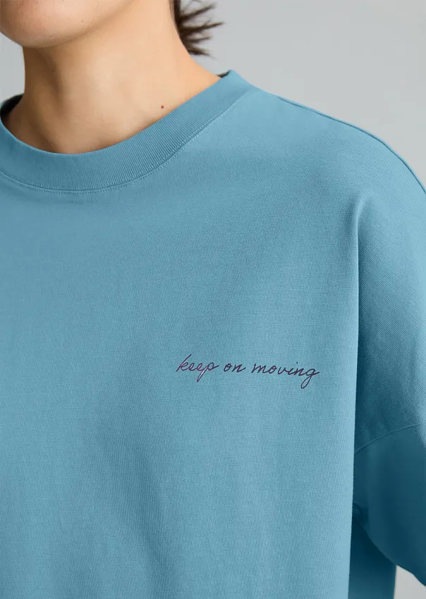 Футболка из плотного джерси