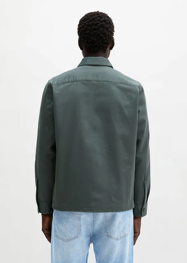 Рубашка из хлопкового сатина