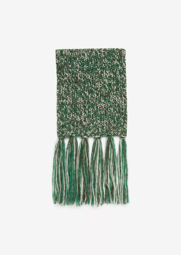 Вязаный шарф с бахромой Marc o'Polo - фото 1