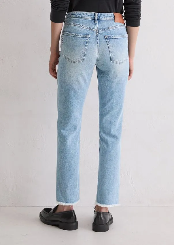 Джинсы прямые Linde из эластичного хлопка
 Marc o'Polo - фото 2