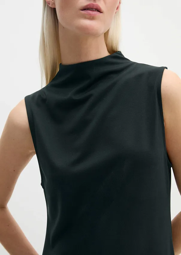 Платье из струящегося джерси