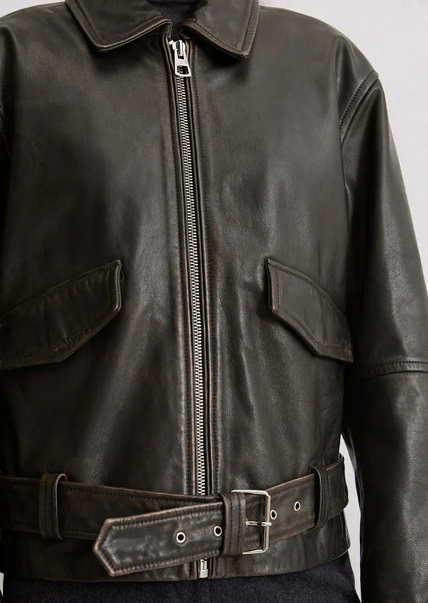 Кожаная куртка Marc o'Polo - фото 4