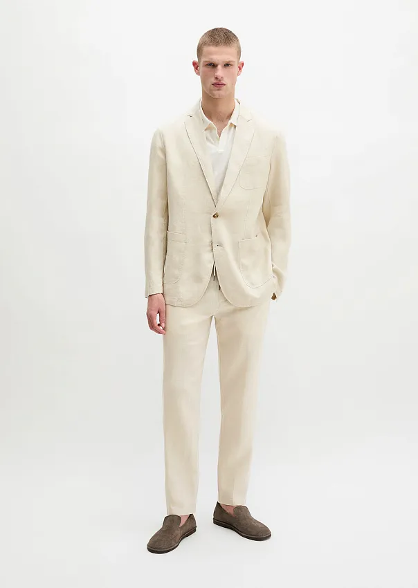 Пиджак изо льна