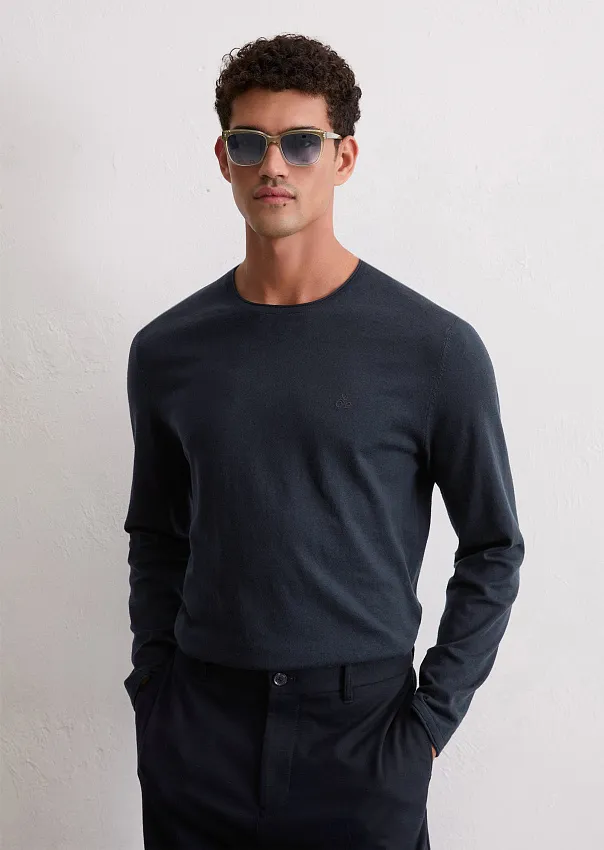 Джемпер из органического хлопка и кашемира Marc o'Polo - фото 1