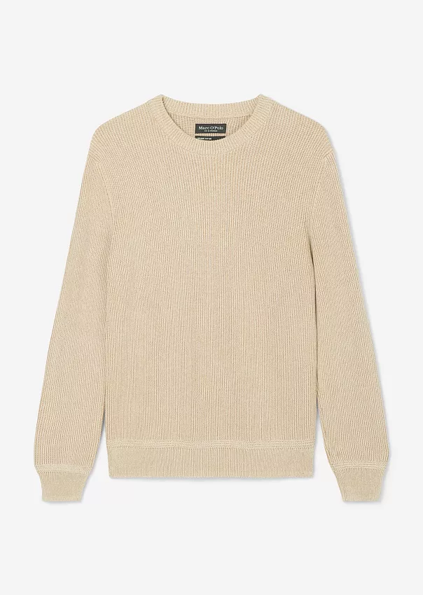 Джемпер свободного кроя из органического хлопка Marc o'Polo - фото 6