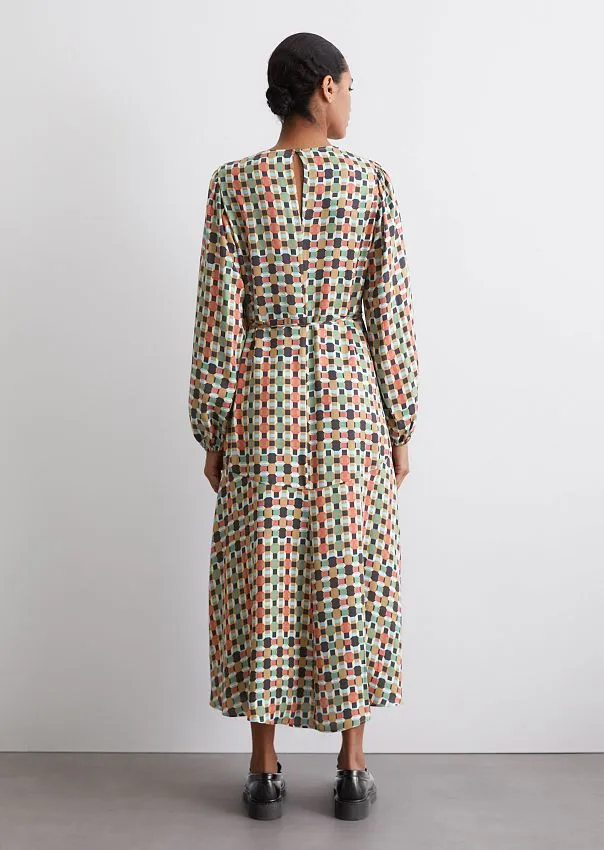 Платье из сатиновой вискозы Marc o'Polo - фото 2