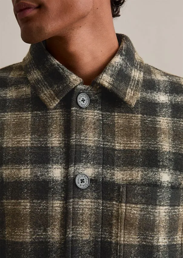 Куртка-рубашка из смесовой шерсти Marc o'Polo - фото 4