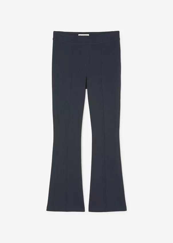 Расклешенные трикотажные брюки Marc o'Polo - фото 6