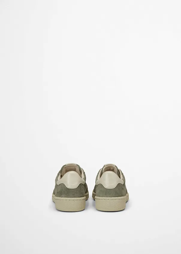 Кеды из натуральной замши