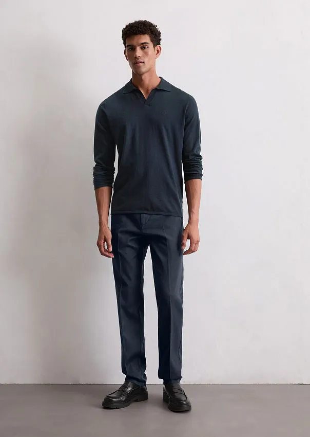 Поло с длинными рукавами Marc o'Polo - фото 3