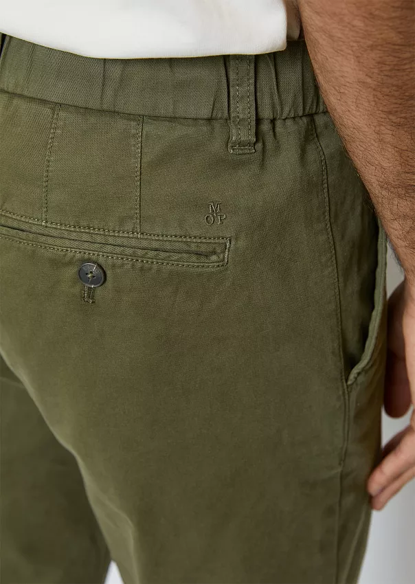 Зауженные брюки чиносы OSBY из органического хлопка Marc o'Polo - фото 4