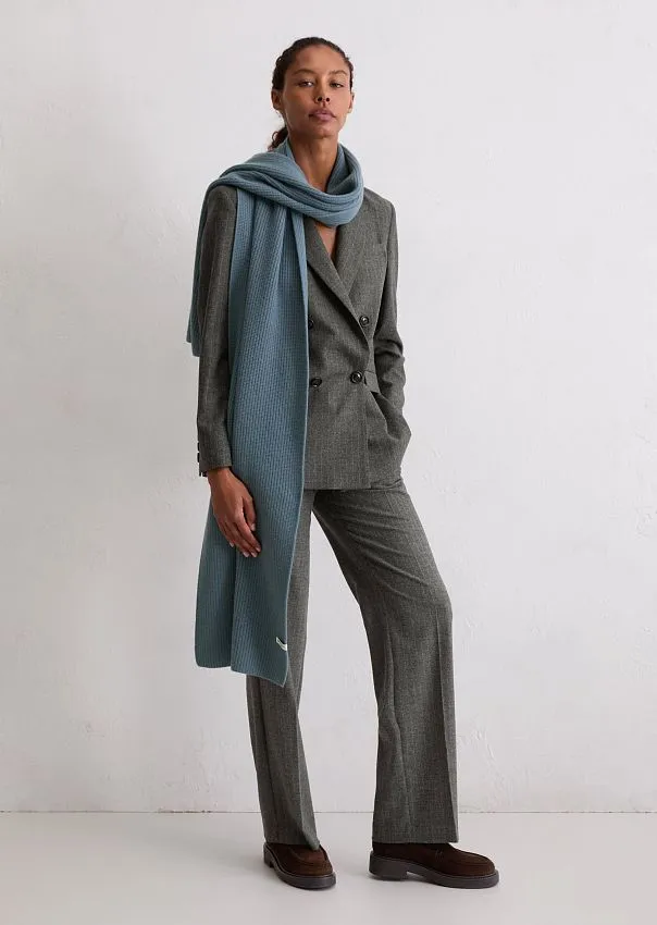 Шарф из смесовой шерсти мериноса Marc o'Polo - фото 4