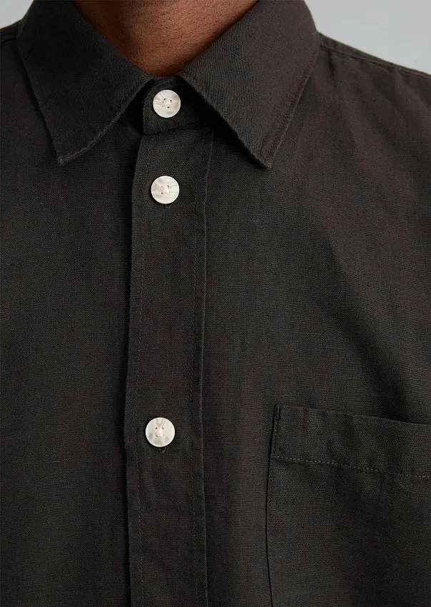 Рубашка изо льна и органического хлопка