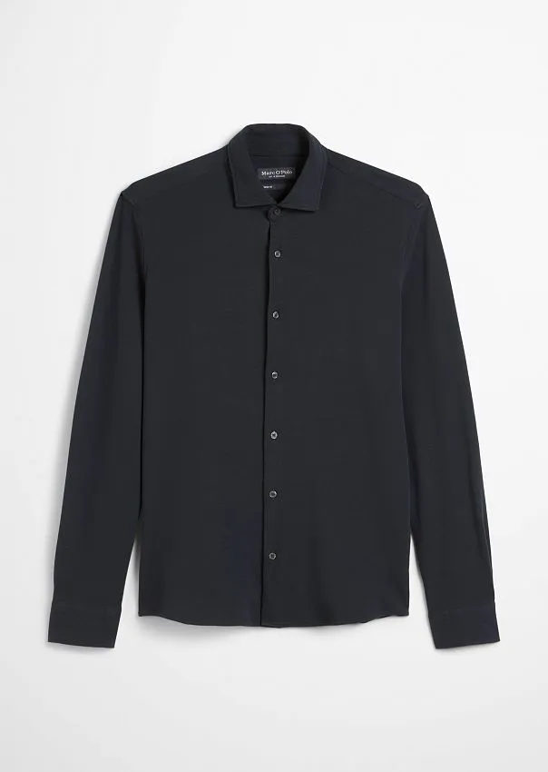 Трикотажная рубашка из органического хлопка Marc o'Polo - фото 6