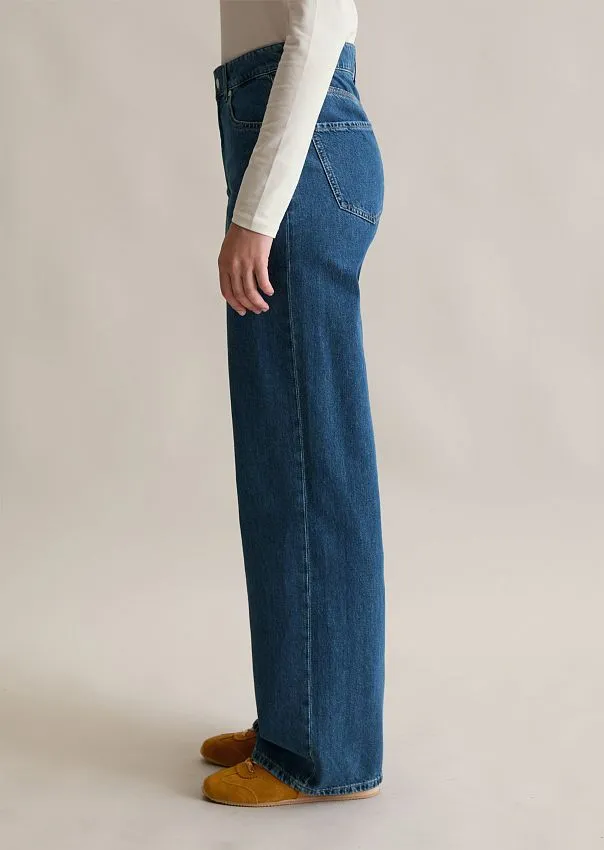 Широкие джинсы TOMMA из органического хлопка Marc o'Polo - фото 5